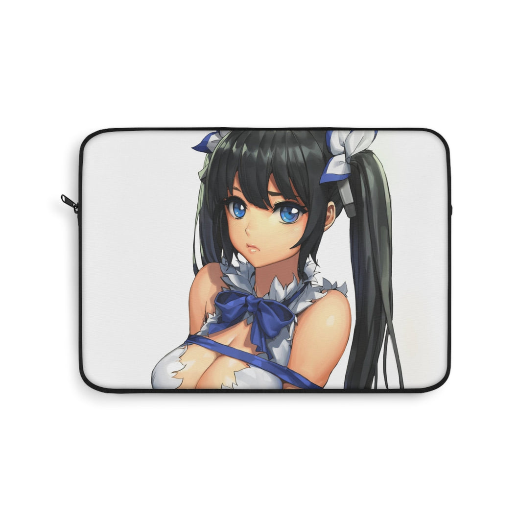 Anime Is It Wrong to Try to Pick Up Girls in a Dungeon? Laptop Sleeve