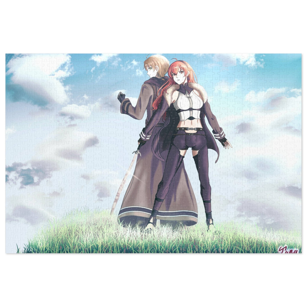 Rudeus and Eris <3 Jigsaw Puzzle