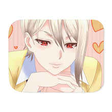 Load image into Gallery viewer, Anime Food Wars: Shokugeki no Soma Sherpa Blanket
