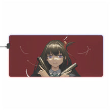 Load image into Gallery viewer, Lycoris Recoil Takina Inoue RGB LED Mouse Pad (Desk Mat)
