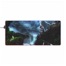 Load image into Gallery viewer, Princess Mononoke RGB LED Mouse Pad (Desk Mat)
