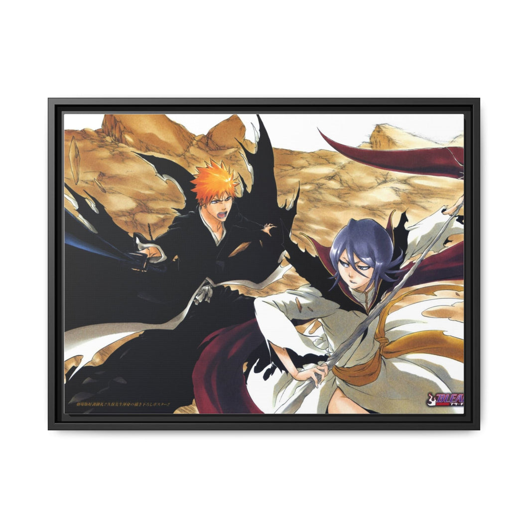 Bleach Movie 3 Promo Image Drawn and Colored by Kubo Tite Canvas Framed Art Print