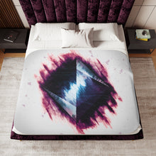 Load image into Gallery viewer, Anime Neon Genesis Evangelion Sherpa Blanket
