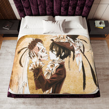 Load image into Gallery viewer, Black Butler Sherpa Blanket
