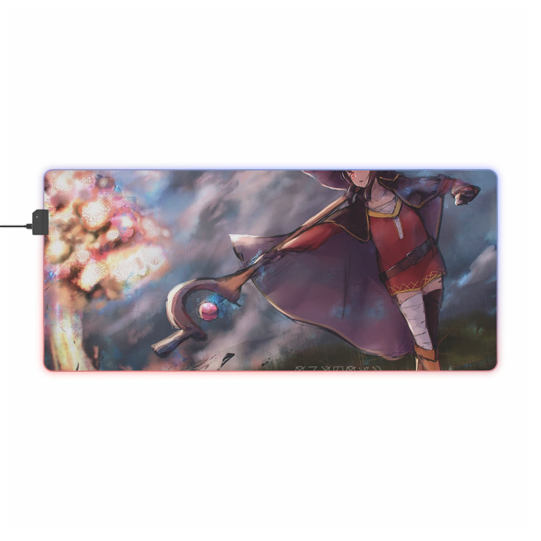 KonoSuba - God’s blessing on this wonderful world!! RGB LED Mouse Pad (Desk Mat)