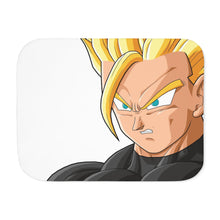 Load image into Gallery viewer, Gohan SSJ Sherpa Blanket

