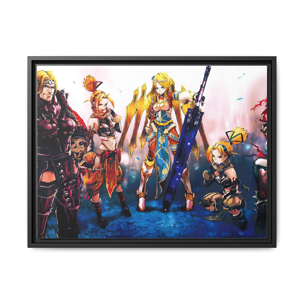 Overlord Canvas Framed Art Print