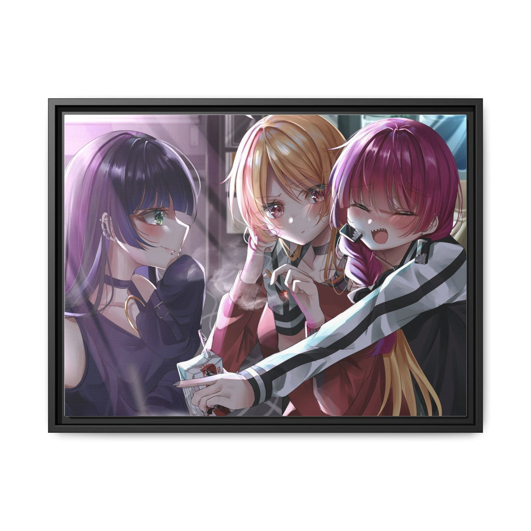 san & Seika Ijichi Canvas Framed Art Print