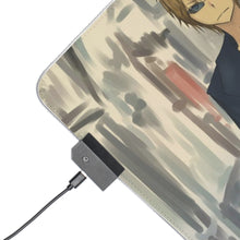 Load image into Gallery viewer, Durarara!! Izaya Orihara, Shizuo Heiwajima RGB LED Mouse Pad (Desk Mat)
