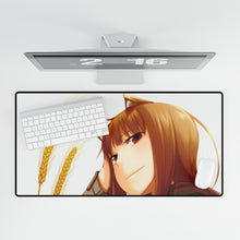 Load image into Gallery viewer, Anime Spice and Wolf Mouse Pad (Desk Mat)
