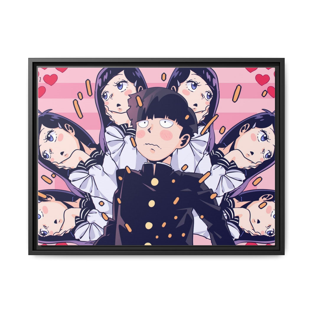 Love 99.9% Canvas Framed Art Print