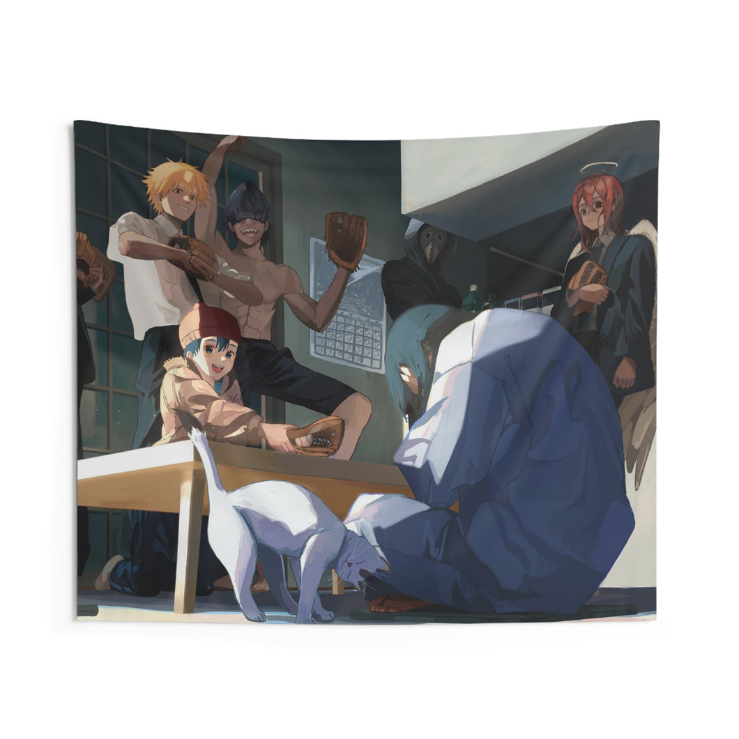 Anime Chainsaw Man Indoor Wall Tapestry