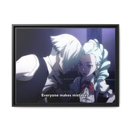 Death Parade Canvas Framed Art Print