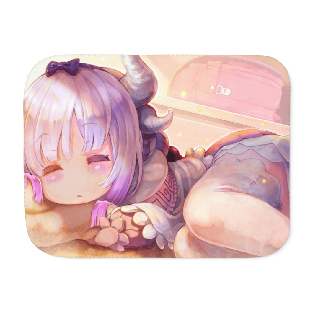 Anime Miss Kobayashi's Dragon Maid Sherpa Blanket