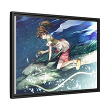 Load image into Gallery viewer, Le Voyage De Chihiro - Spirited Away Canvas Framed Art Print
