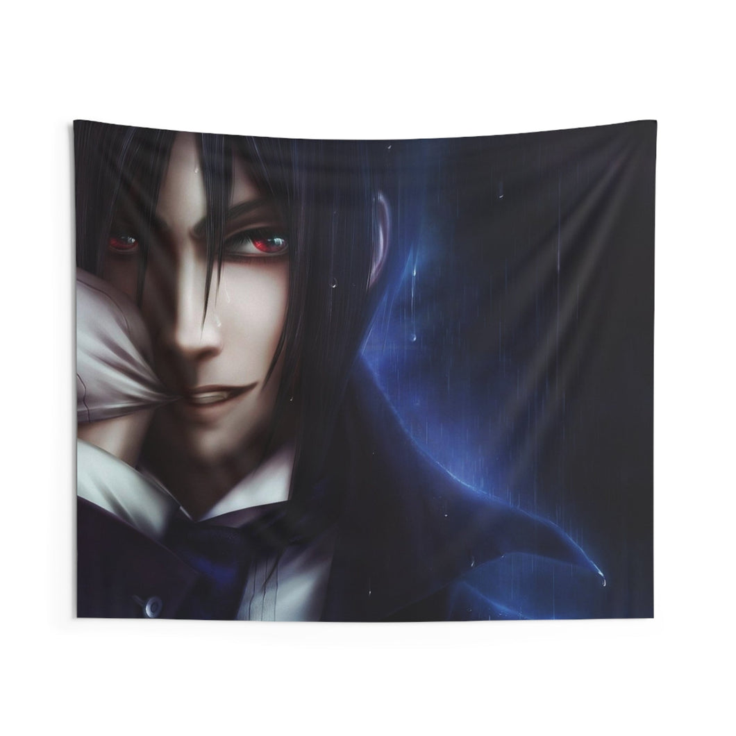 Black Butler Indoor Wall Tapestry