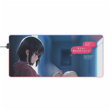 Load image into Gallery viewer, Saekano: How To Raise A Boring Girlfriend RGB LED Mouse Pad (Desk Mat)
