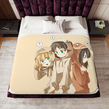 Load image into Gallery viewer, Chibi team Sherpa Blanket
