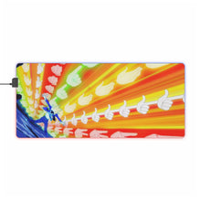 Load image into Gallery viewer, Power of Hand Signs RGB LED Mouse Pad (Desk Mat)

