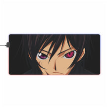 Load image into Gallery viewer, Code Geass Lelouch Lamperouge RGB LED Mouse Pad (Desk Mat)
