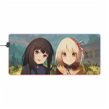 Load image into Gallery viewer, Chisato Nishikigi &amp; Takina Inoue RGB LED Mouse Pad (Desk Mat)
