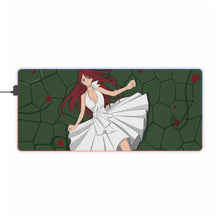 Load image into Gallery viewer, Fairy Tail Erza Scarlet RGB LED Mouse Pad (Desk Mat)
