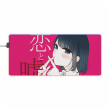 Load image into Gallery viewer, Love and Lies RGB LED Mouse Pad (Desk Mat)

