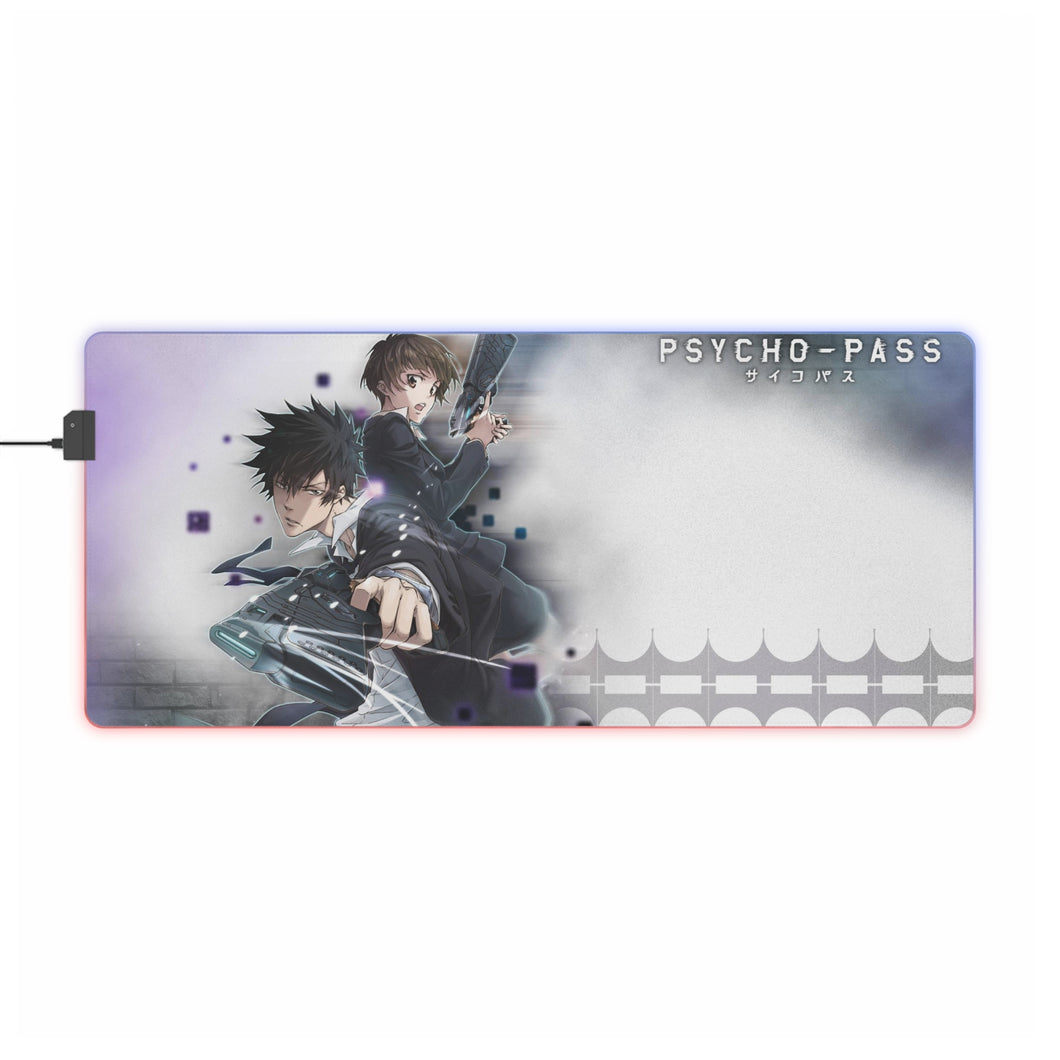 Psycho Pass - Dream Team RGB LED Mouse Pad (Desk Mat)