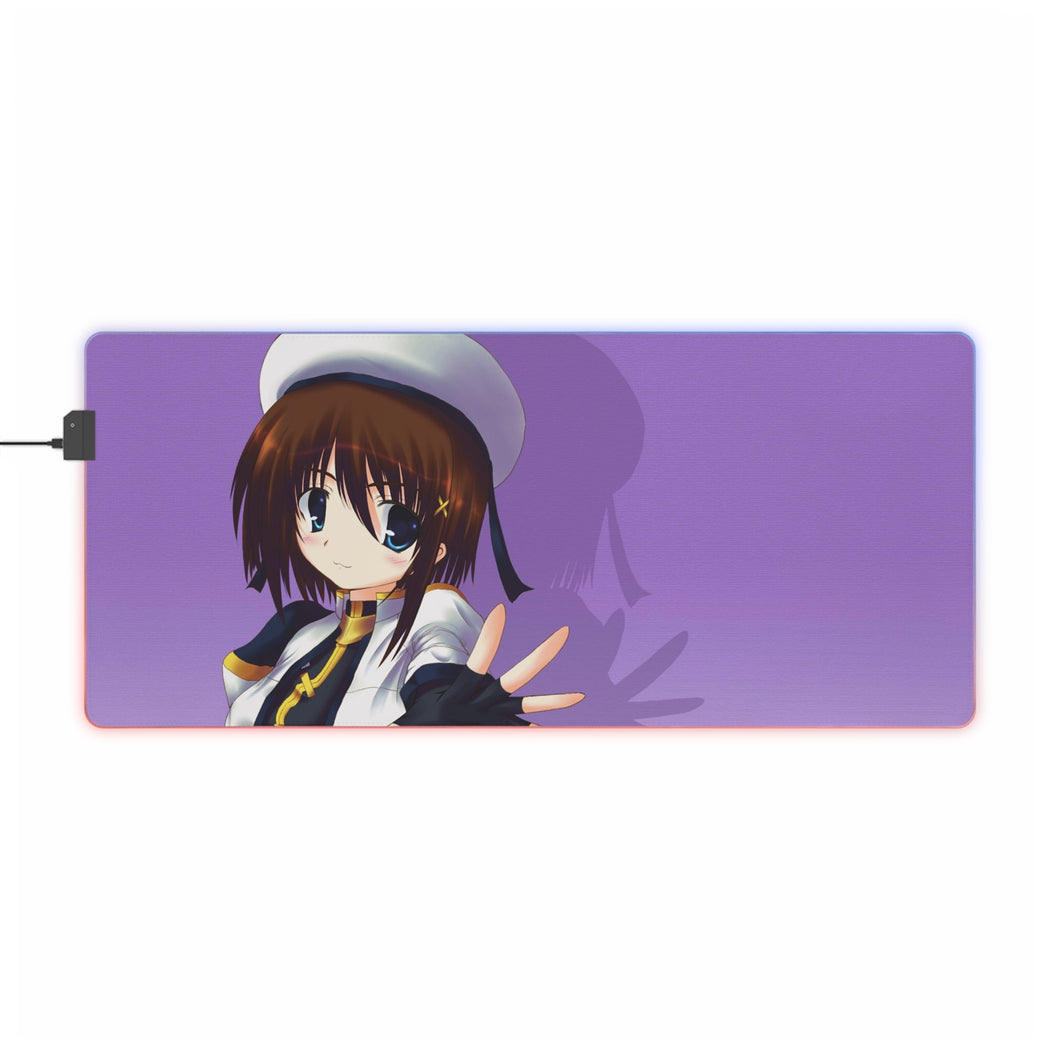 Magical Girl Lyrical Nanoha RGB LED Mouse Pad (Desk Mat)