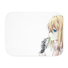 Load image into Gallery viewer, Violet Evergarden Sherpa Blanket
