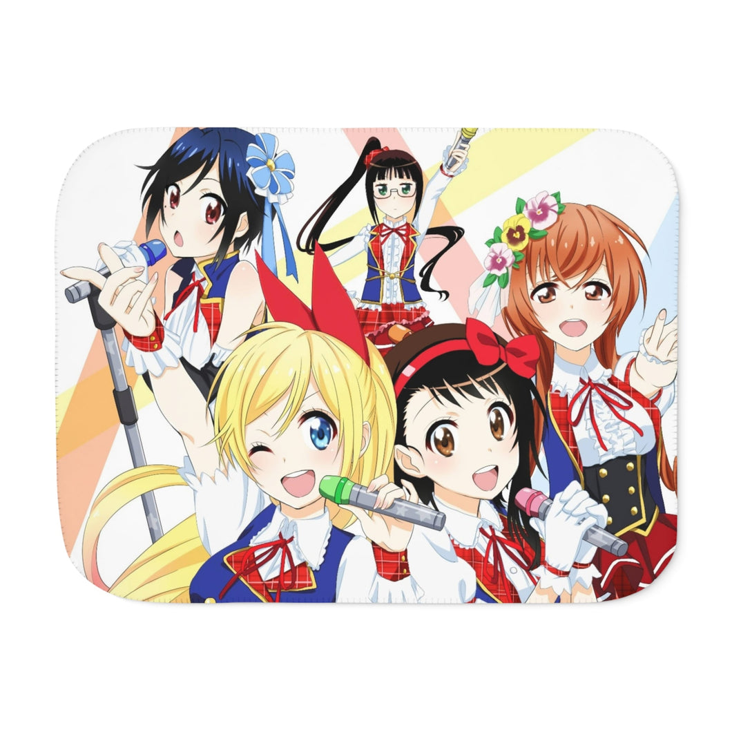 Anime Nisekoi Sherpa Blanket