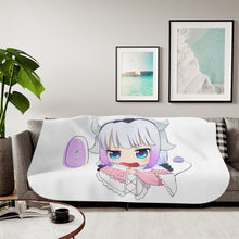 Load image into Gallery viewer, Miss Kobayashi&#39;s Dragon Maid Sherpa Blanket
