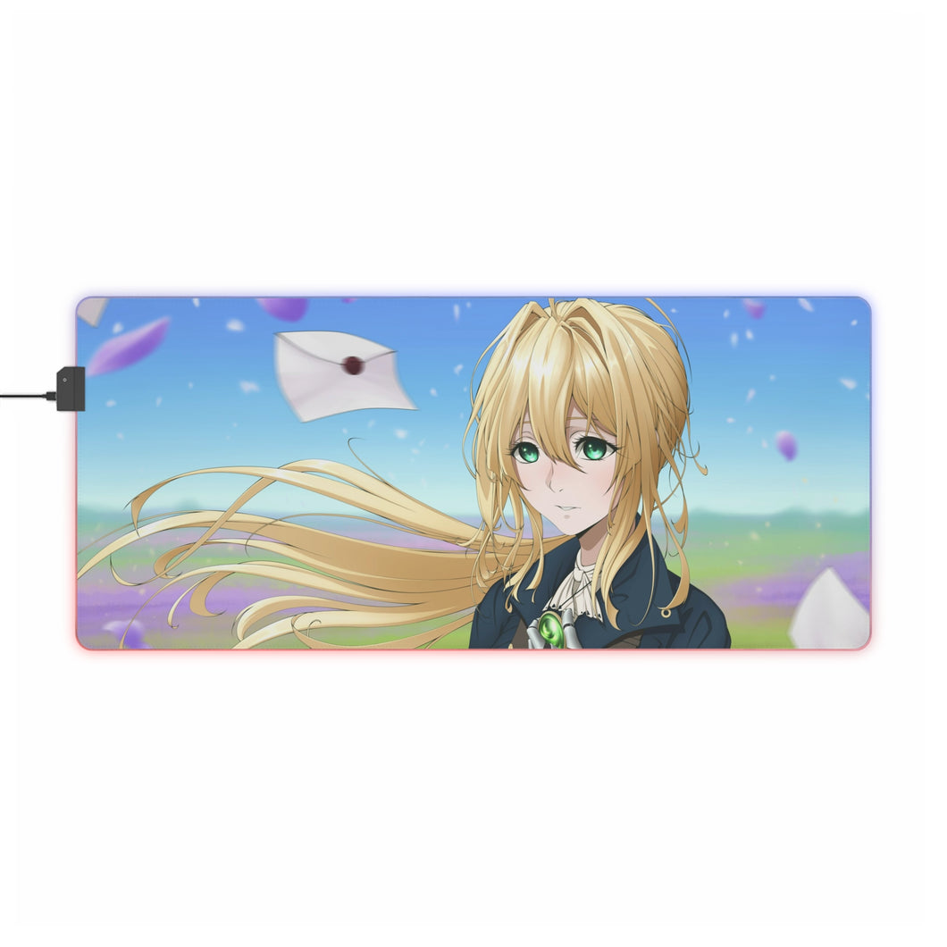 Violet Evergarden RGB LED Mouse Pad (Desk Mat)