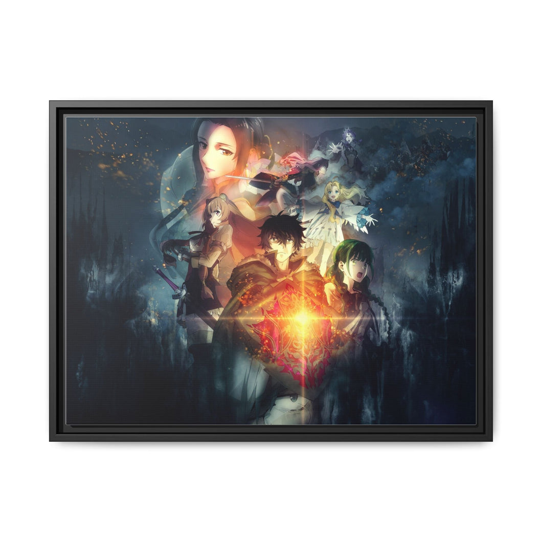 The Rising of the Shield Hero Canvas Framed Art Print