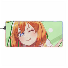 Load image into Gallery viewer, The Quintessential Quintuplets Yotsuba Nakano RGB LED Mouse Pad (Desk Mat)
