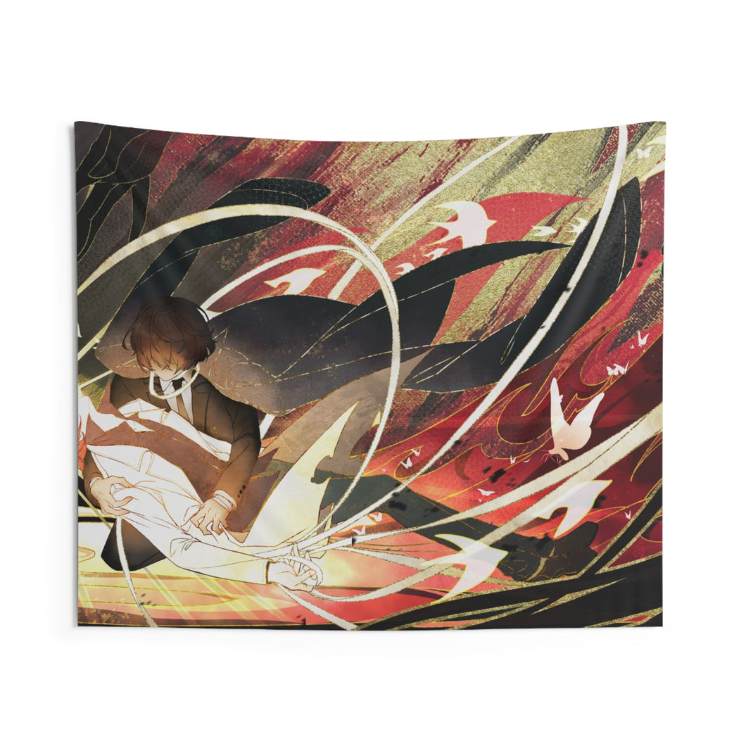 Osamu Dazai & Sakunosuke Oda Indoor Wall Tapestry