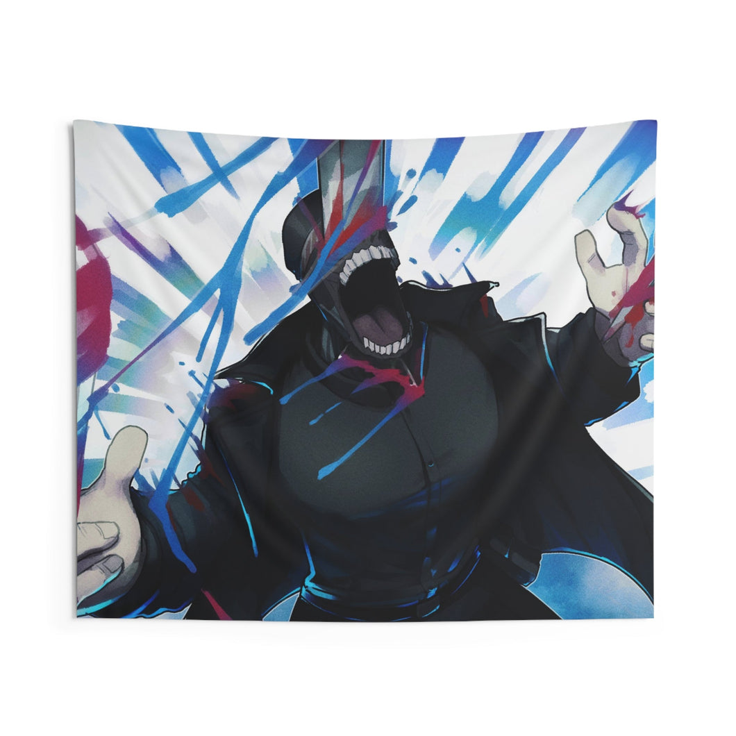 Anime Chainsaw Man Indoor Wall Tapestry