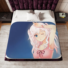 Load image into Gallery viewer, Nao Tomori Face Sherpa Blanket

