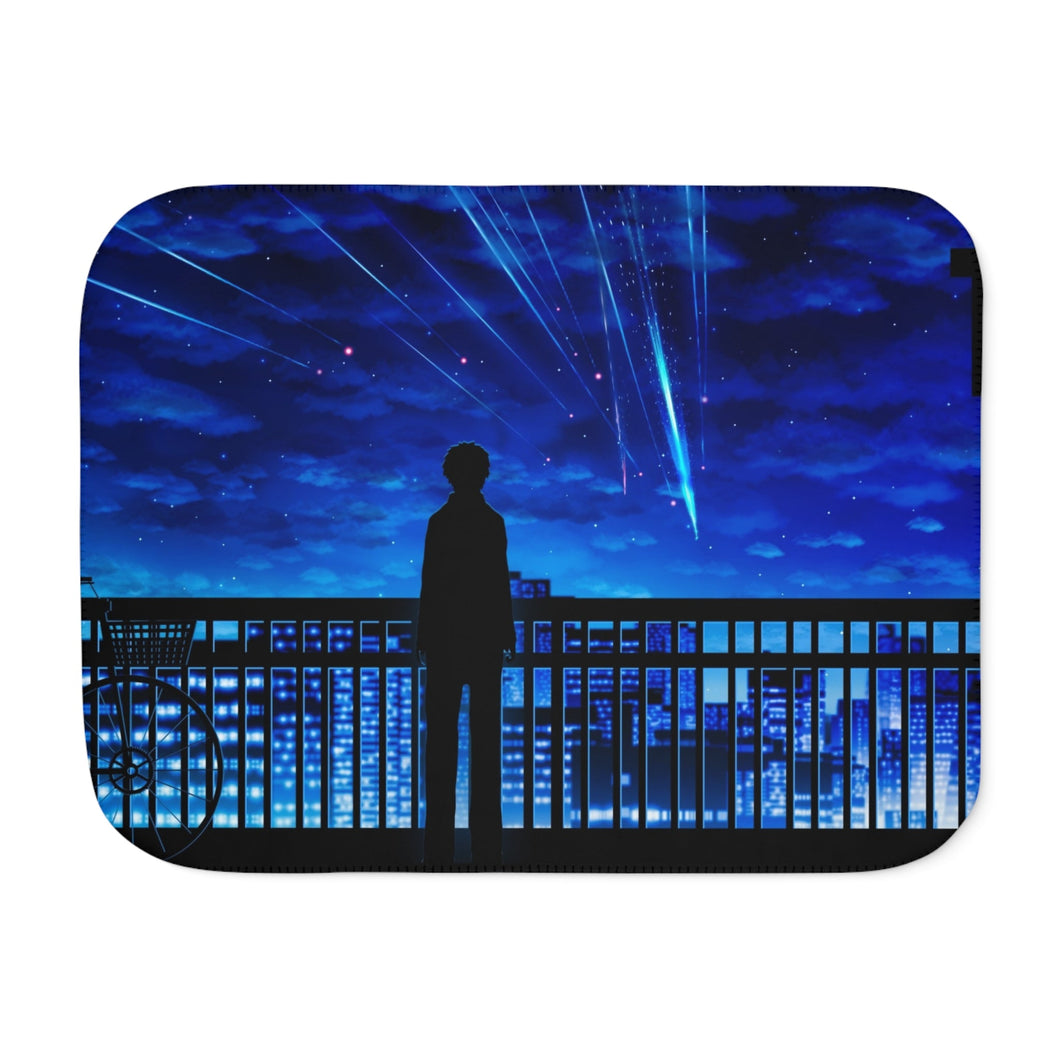 Your Name. Sherpa Blanket