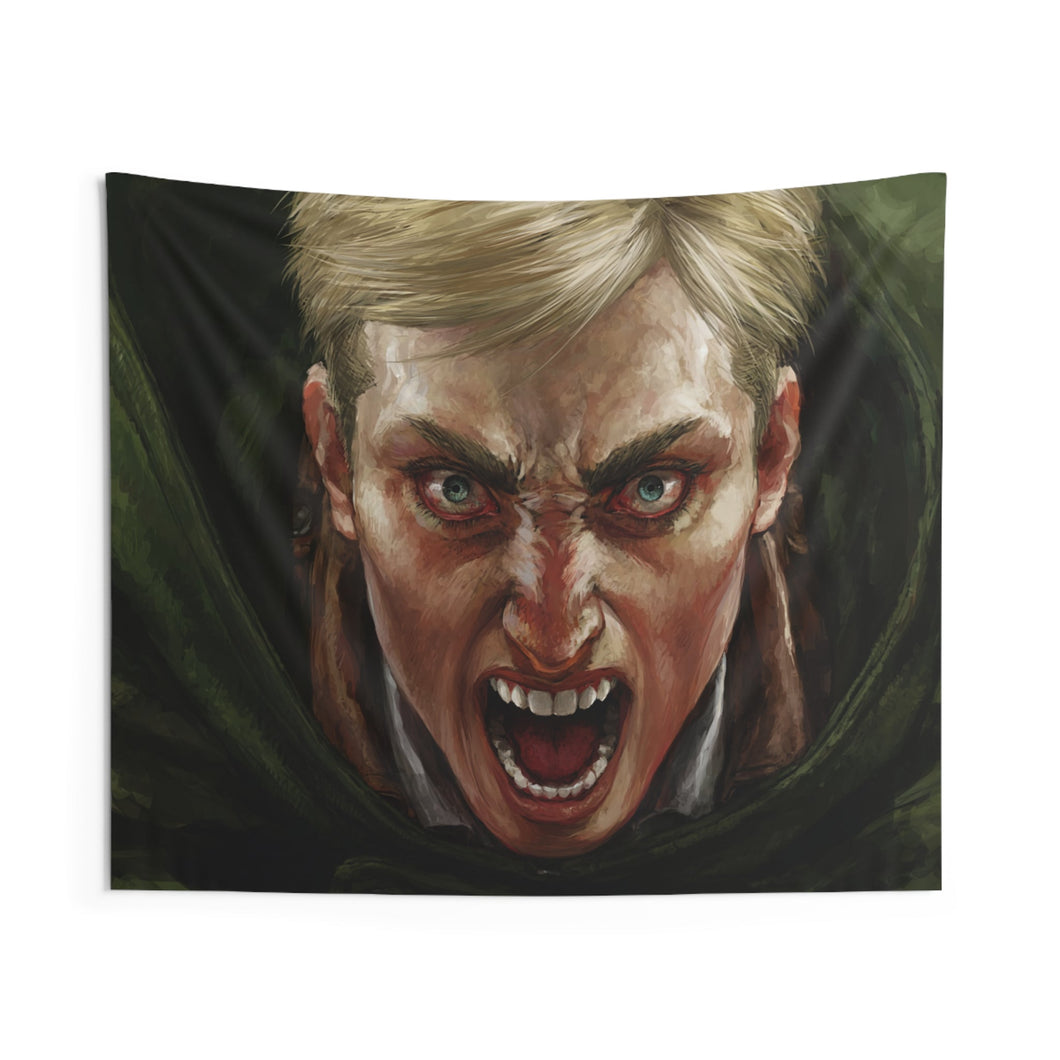 Ervin screaming Indoor Wall Tapestry