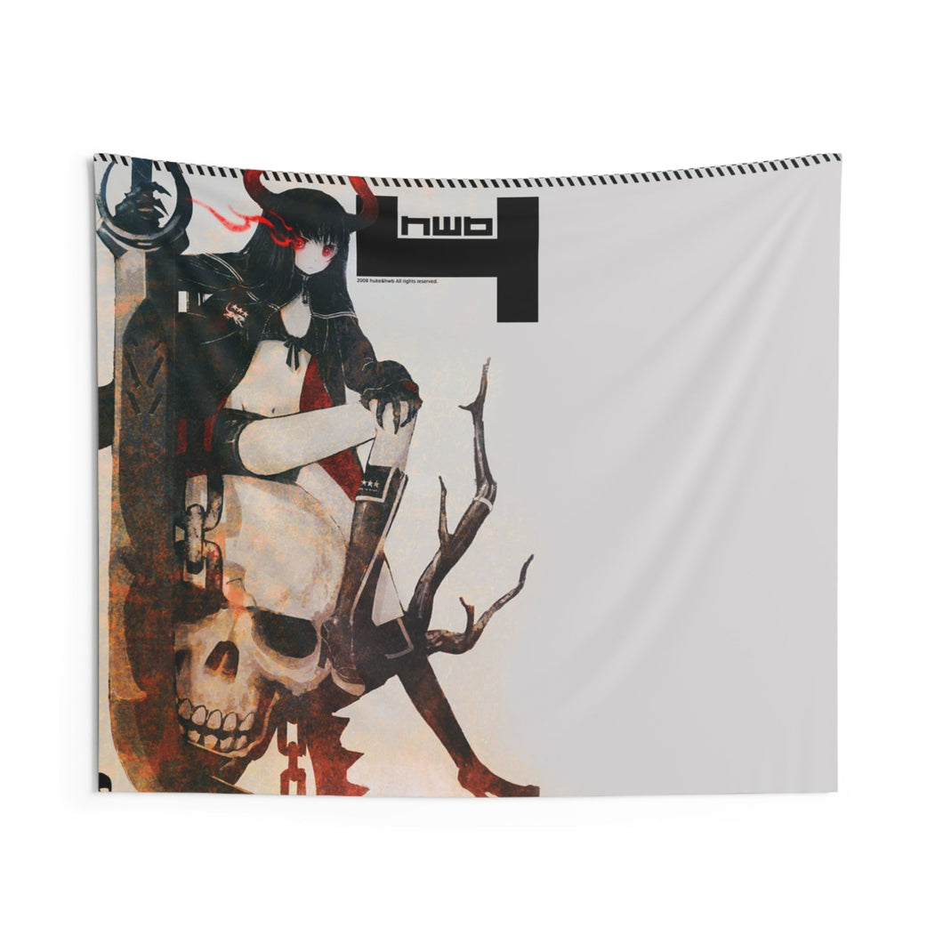Black Rock Shooter Indoor Wall Tapestry