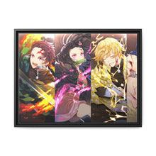 Load image into Gallery viewer, Anime Demon Slayer: Kimetsu no Yaiba Canvas Framed Art Print
