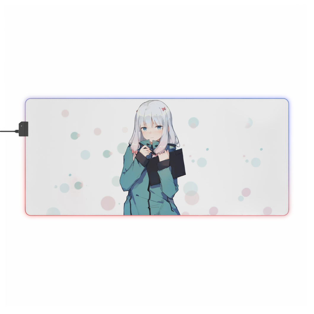 EroManga-Sensei RGB LED Mouse Pad (Desk Mat)
