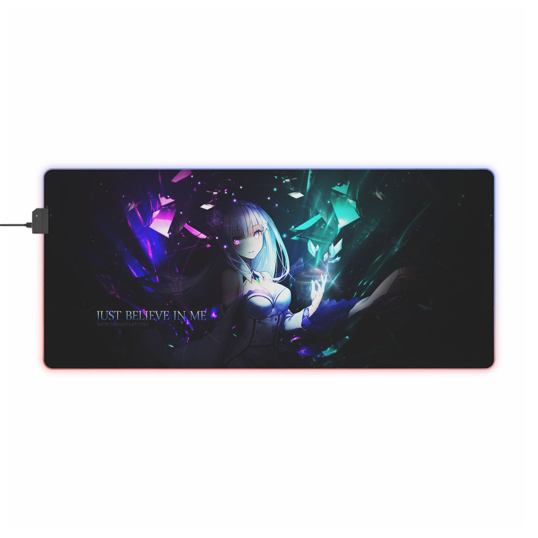 Anime Re:ZERO -Starting Life in Another World- RGB LED Mouse Pad (Desk Mat)