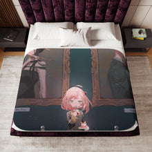 Load image into Gallery viewer, Anime Spy x Family Sherpa Blanket
