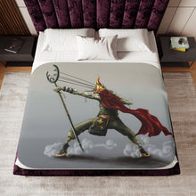Load image into Gallery viewer, One Piece Usopp Sherpa Blanket
