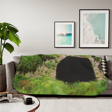 Load image into Gallery viewer, Anime Spirited Awayr Sherpa Blanket
