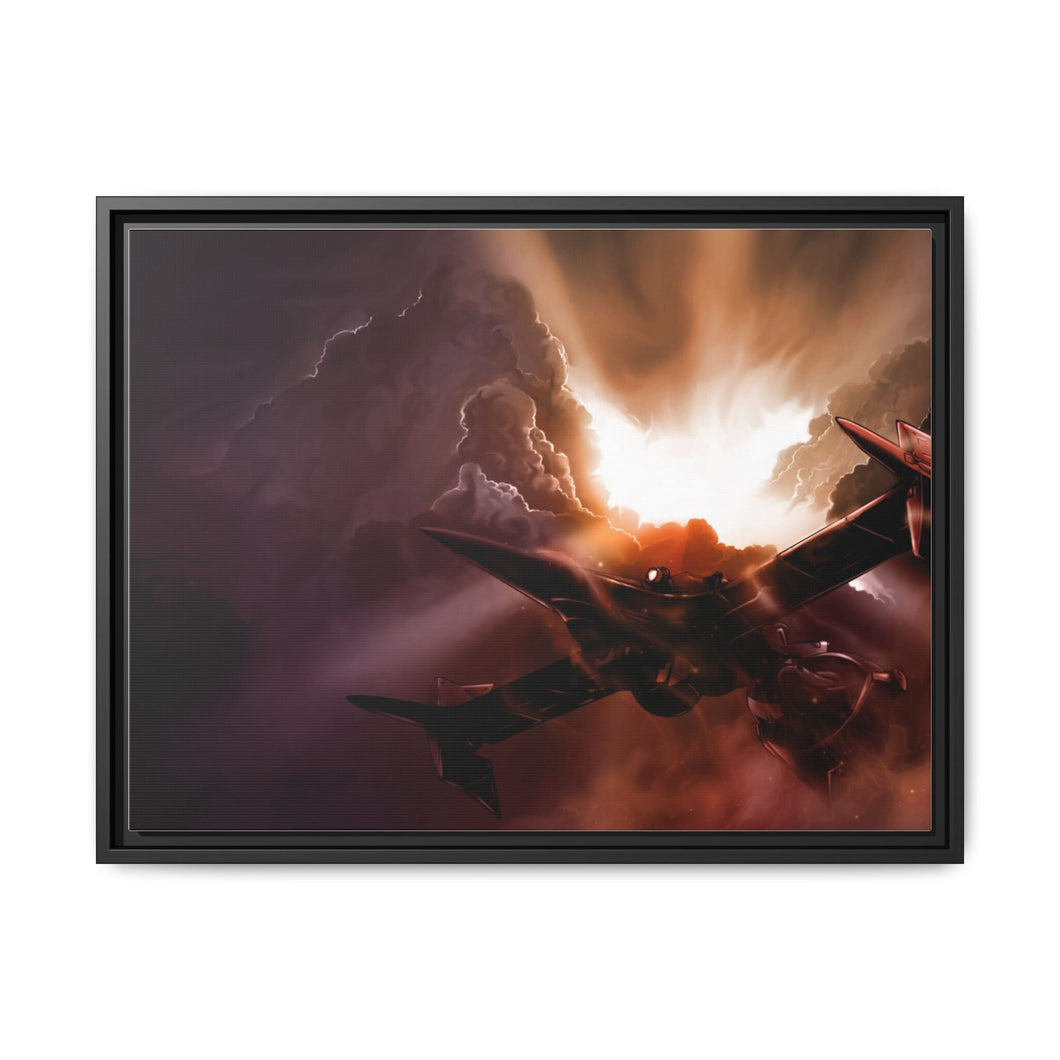 Anime Cowboy Bebop Canvas Framed Art Print