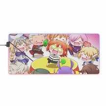 Load image into Gallery viewer, Fate/Grand Order Fujimaru Ritsuka, Fujimaru Ritsuka, Saber, Archer RGB LED Mouse Pad (Desk Mat)
