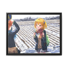 Load image into Gallery viewer, Hinata Shouyou &amp; Yachi Hitoka Canvas Framed Art Print
